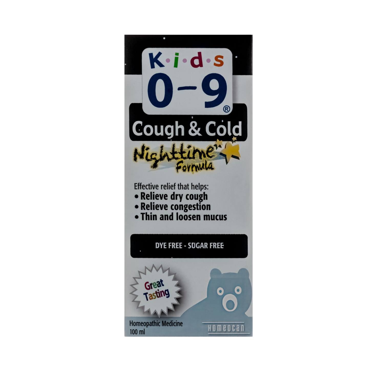Kids 0-9 Cough and Cold Nighttime Formula 100 ml